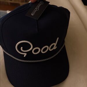 Good good golf Navy Blue Men's golf hat